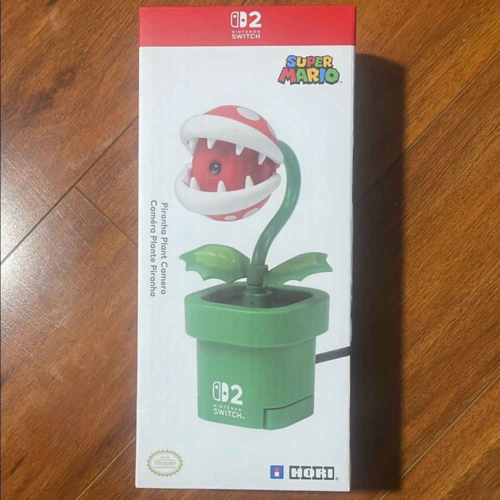 Nintendo Green and Red Piranha Plant Action Figure